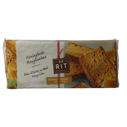 De Rit Volkoren honingkoek bio 500 Gram