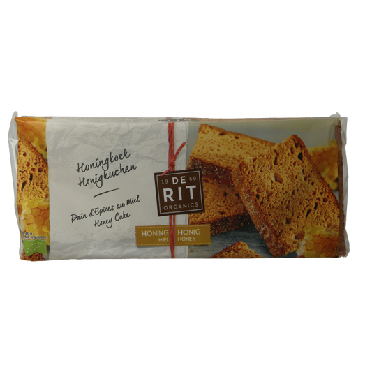 De Rit Volkoren honingkoek bio 500 Gram