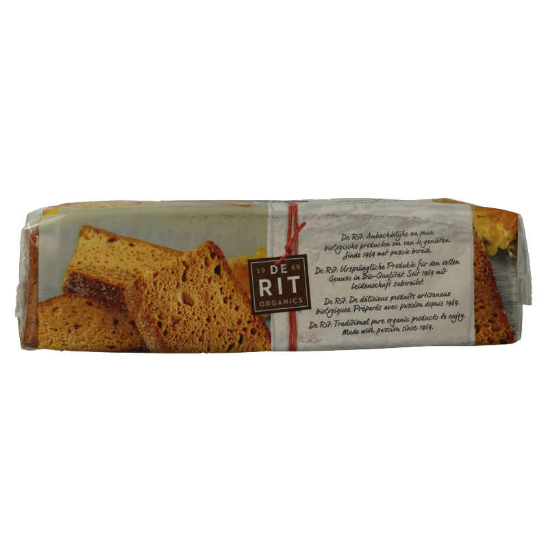 De Rit Volkoren honingkoek bio 500 Gram
