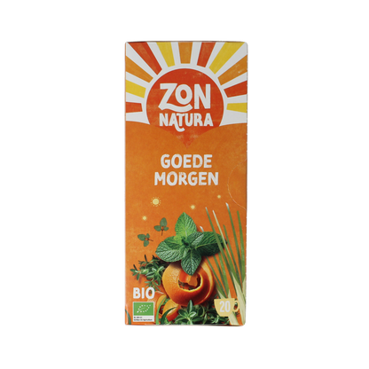 Zonnatura Goede morgen thee bio 20.00 Zakjes