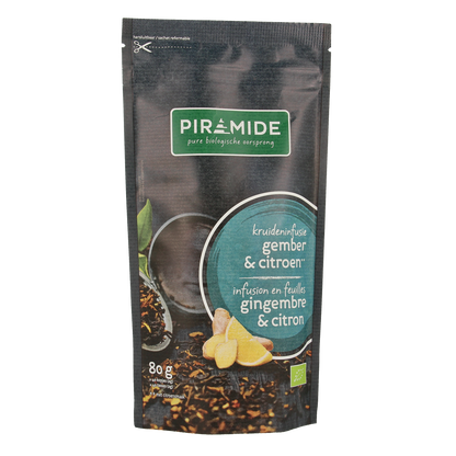 Piramide Gember citroen bio 80.00 Gram