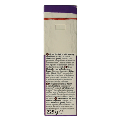 De Rit Chocoreale hagelslag mix bio 225 Gram
