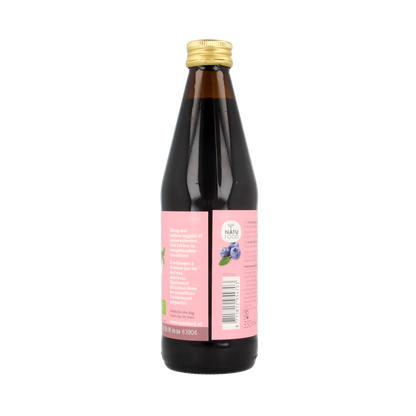 Natufood Bosbessen oersap bio 330.00 Milliliter