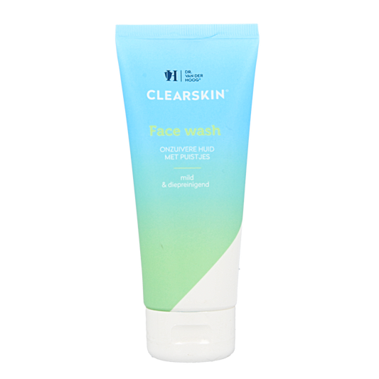 Dr. van der Hoog Clearskin facewash tube 100 Milliliter