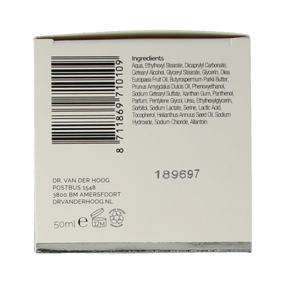 Dr. van der Hoog Hydraterende dagcreme 50 Milliliter