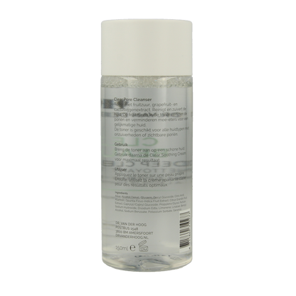 Dr. van der Hoog Clear deep cleanser  150 Milliliter