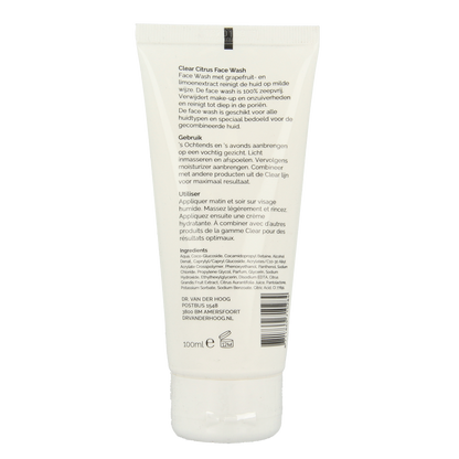 Dr. van der Hoog Clear citrus facewash  100.00 Milliliter