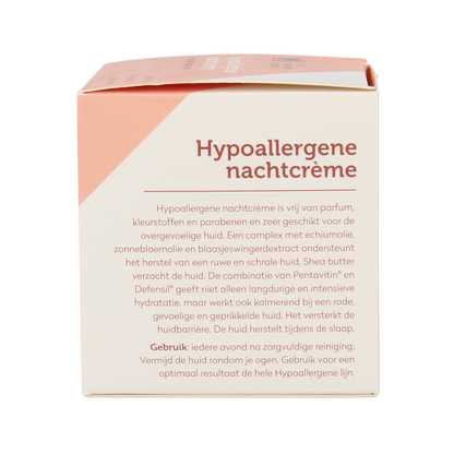 Dr. van der Hoog Nachtcreme hypo allergeen 50.00 Milliliter