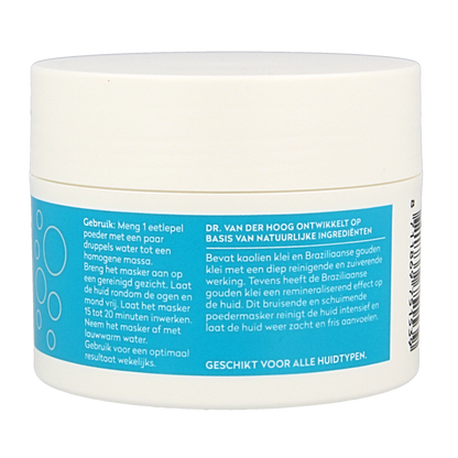 Dr. van der Hoog Poedermasker schuim reiniger 70 Gram