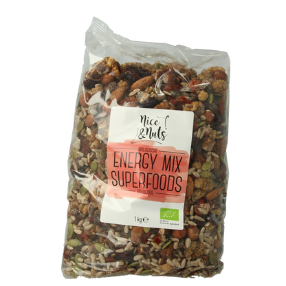 Nice & Nuts Energy mix superfood bio 1 Kilogram