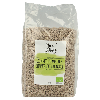 Nice & Nuts Zonnebloempitten bio 1 Kilogram