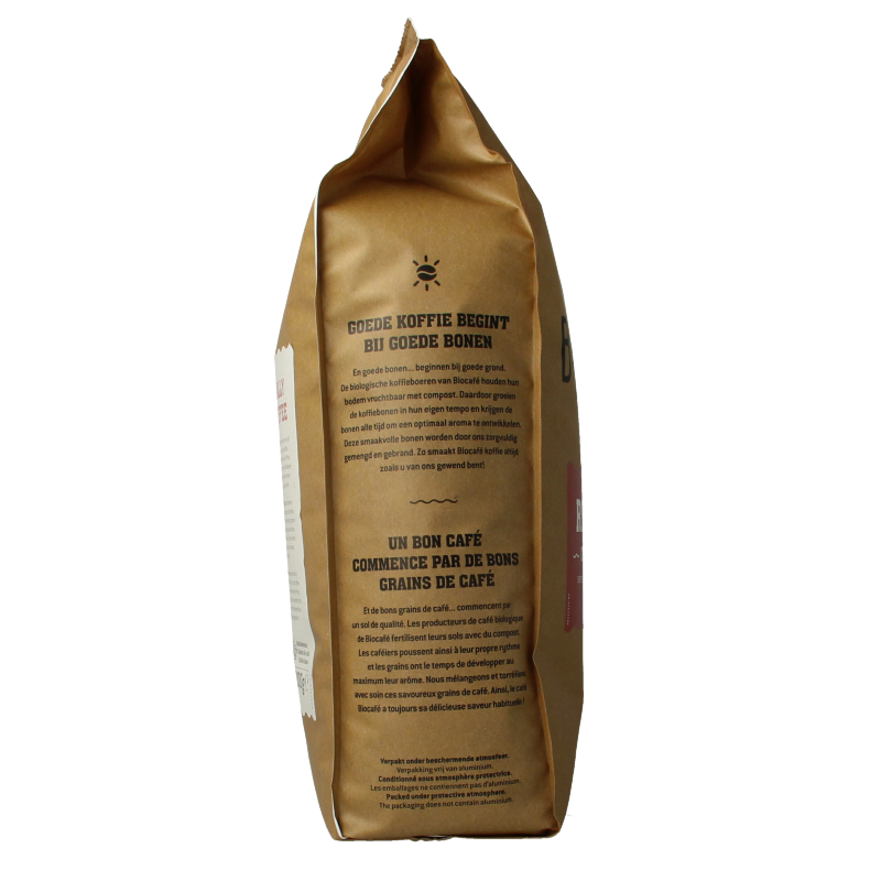 Biocafe Koffiebonen regular bio 1 Kilogram