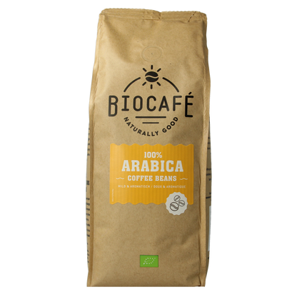 Biocafe Koffiebonen arabica bio 500.00 Gram