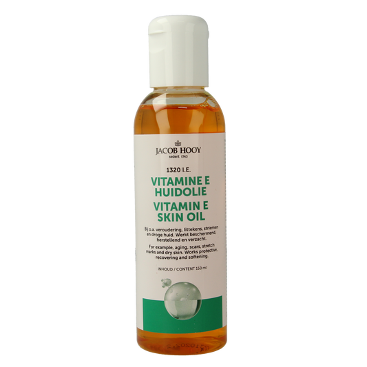 Jacob Hooy Vitamine E huidolie 150.00 Milliliter