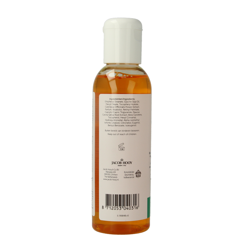 Jacob Hooy Vitamine E huidolie 150 Milliliter