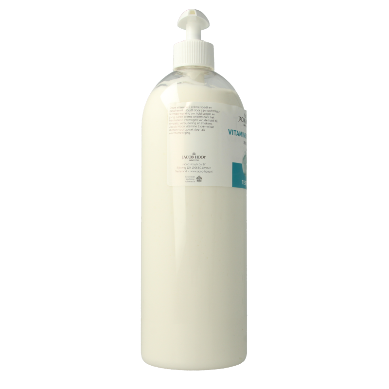 Jacob Hooy Vitamine E creme 1000ml tester 1 Tester