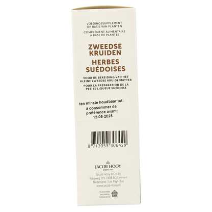 Jacob Hooy Zweedse kruiden klein met kamfer 90.2 Gram
