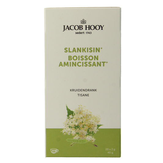 Jacob Hooy Slankisin/slankheidskruiden thee 20 Zakjes