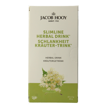 Jacob Hooy Slankisin/slankheidskruiden thee 20 Zakjes