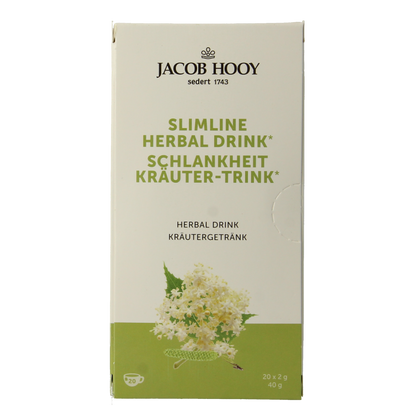 Jacob Hooy Slankisin/slankheidskruiden thee 20.00 Zakjes