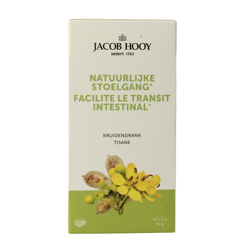 Jacob Hooy Natuurlijke stoelgangsthee 20 Zakjes