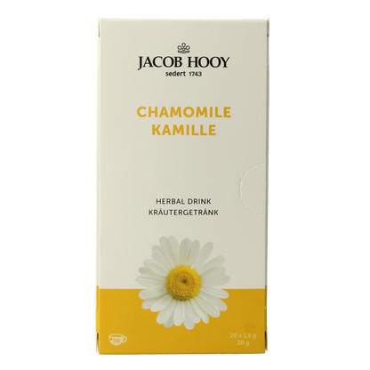 Jacob Hooy Kamillethee 20 Zakjes
