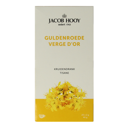 Jacob Hooy Guldenroede thee 20 Zakjes