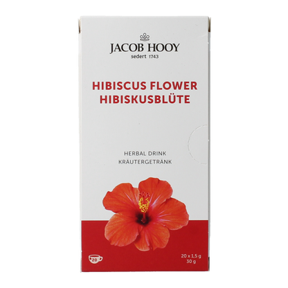 Jacob Hooy Kruidendrank hibiscus 20 Zakjes