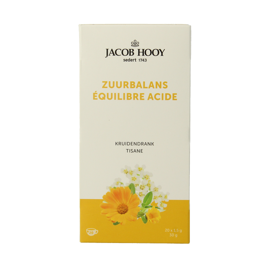 Jacob Hooy Ontzuringsthee 20 Zakjes