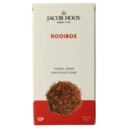 Jacob Hooy Rooibos thee 20 Zakjes