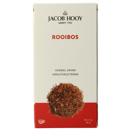 Jacob Hooy Rooibos thee 20 Zakjes