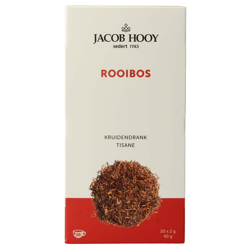 Jacob Hooy Rooibos thee 20 Zakjes