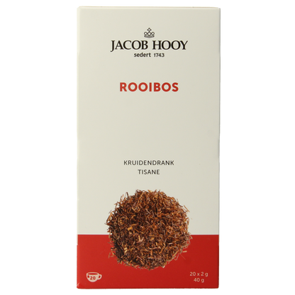 Jacob Hooy Rooibos thee 20 Zakjes