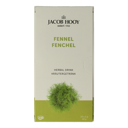 Jacob Hooy Venkel thee 20 Zakjes
