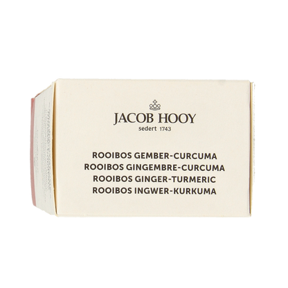 Jacob Hooy Rooibos gember curcuma thee  20 Zakjes