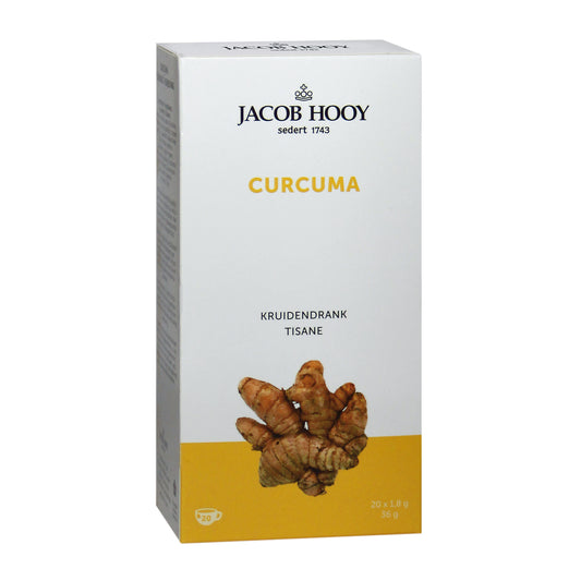 Jacob Hooy Curcuma theezakjes gold 20 Zakjes