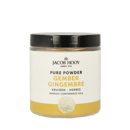 Jacob Hooy Pure powder gember  115 Gram