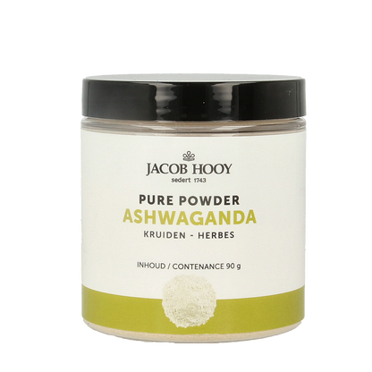 Jacob Hooy Pure powder ashwaganda 90 Gram