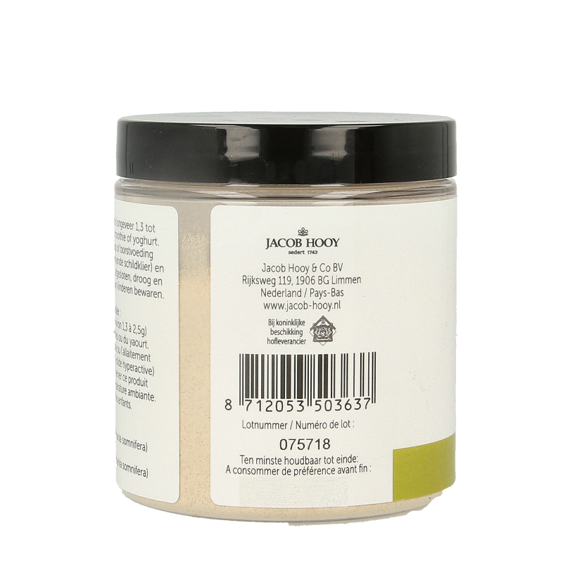 Jacob Hooy Pure powder ashwaganda 90 Gram