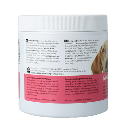 Jacob Hooy Pets Healthy dog relax mix 80 Stuks