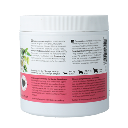 Jacob Hooy Pets Healthy dog relax mix 80 Stuks