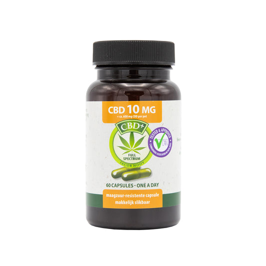Jacob Hooy CBD 10mg capsules  60 Capsules
