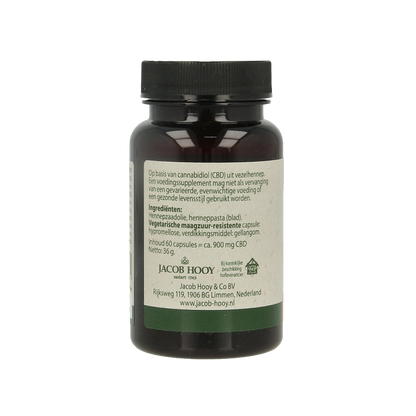 Jacob Hooy CBD Capsules 15mg 60 Capsules