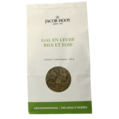 Jacob Hooy Gal en leverkruiden 100.00 Gram