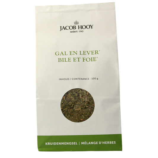 Jacob Hooy Gal en leverkruiden 100.00 Gram