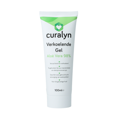 Curalyn Verkoelende gel aloe vera 100 Milliliter
