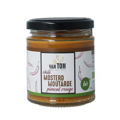 Van Ton Chili mosterd bio 170.00 Gram