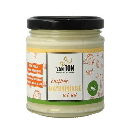 Van Ton Mayonaise knoflook bio 160.00 Gram