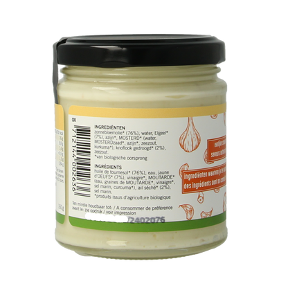 Van Ton Mayonaise knoflook bio 160.00 Gram