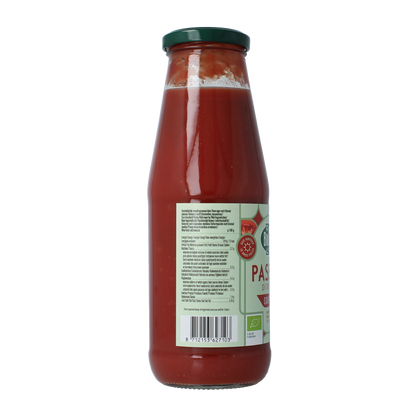Bioidea Passata gezeefde tomaten bio 680 Gram
